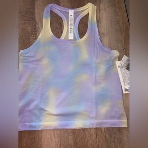 Lululemon Athletica Magenta Swiftly 2.0 race length tank